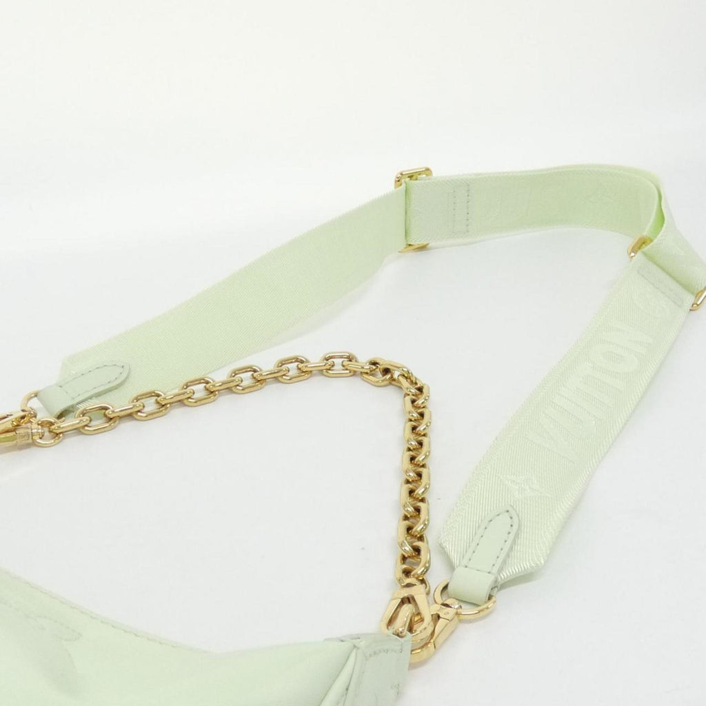 Louis Vuitton Gold Leather Shoulder Bag (Pre-Owned)