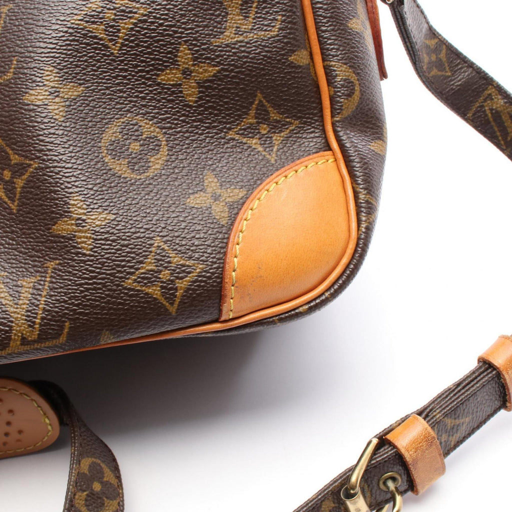 Louis Vuitton Brown Monogram Pvc Coated Canvas Leather Shoulder Bag (Pre-Owned)