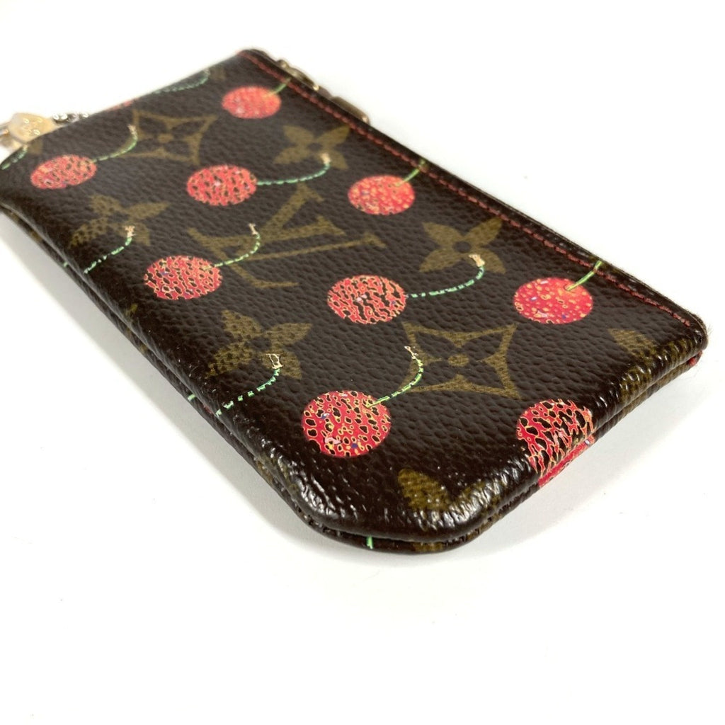 Louis Vuitton Brown Monogram Cherry Red Color Monogram Coin Purse/Coin Case (Pre-Owned)