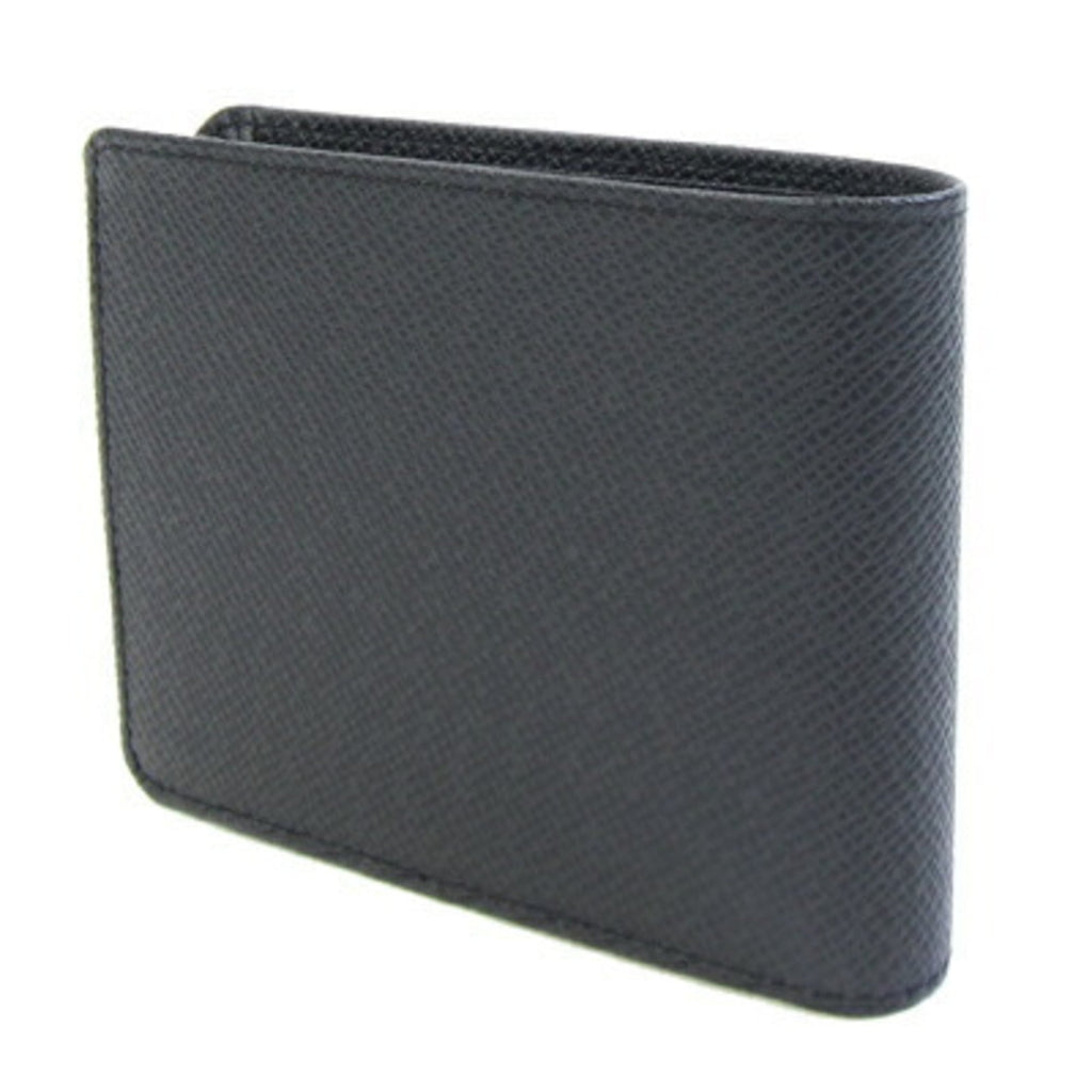 Louis Vuitton Noir Taiga Leather Leather Bill Wallet (Bi-Fold) (Pre-Owned)
