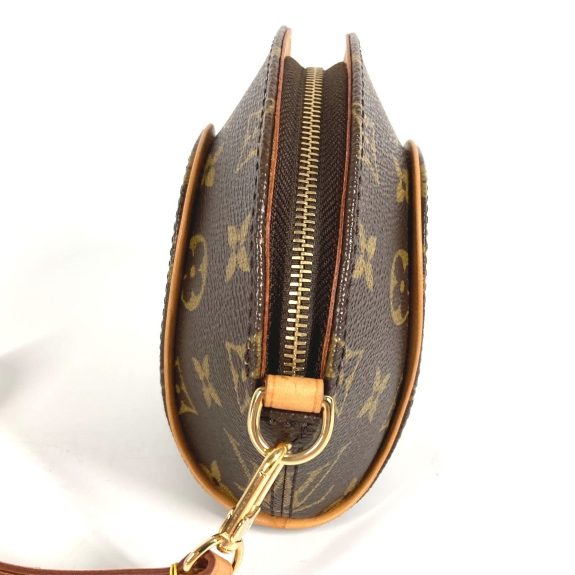 Louis Vuitton Monogram Brown Monogram Clutch Bag Handbag Shoulder Bag (Pre-Owned)