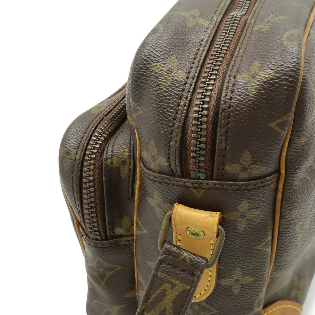Louis Vuitton Black Brown Monogram Monogram Shoulder Bag (Pre-Owned)
