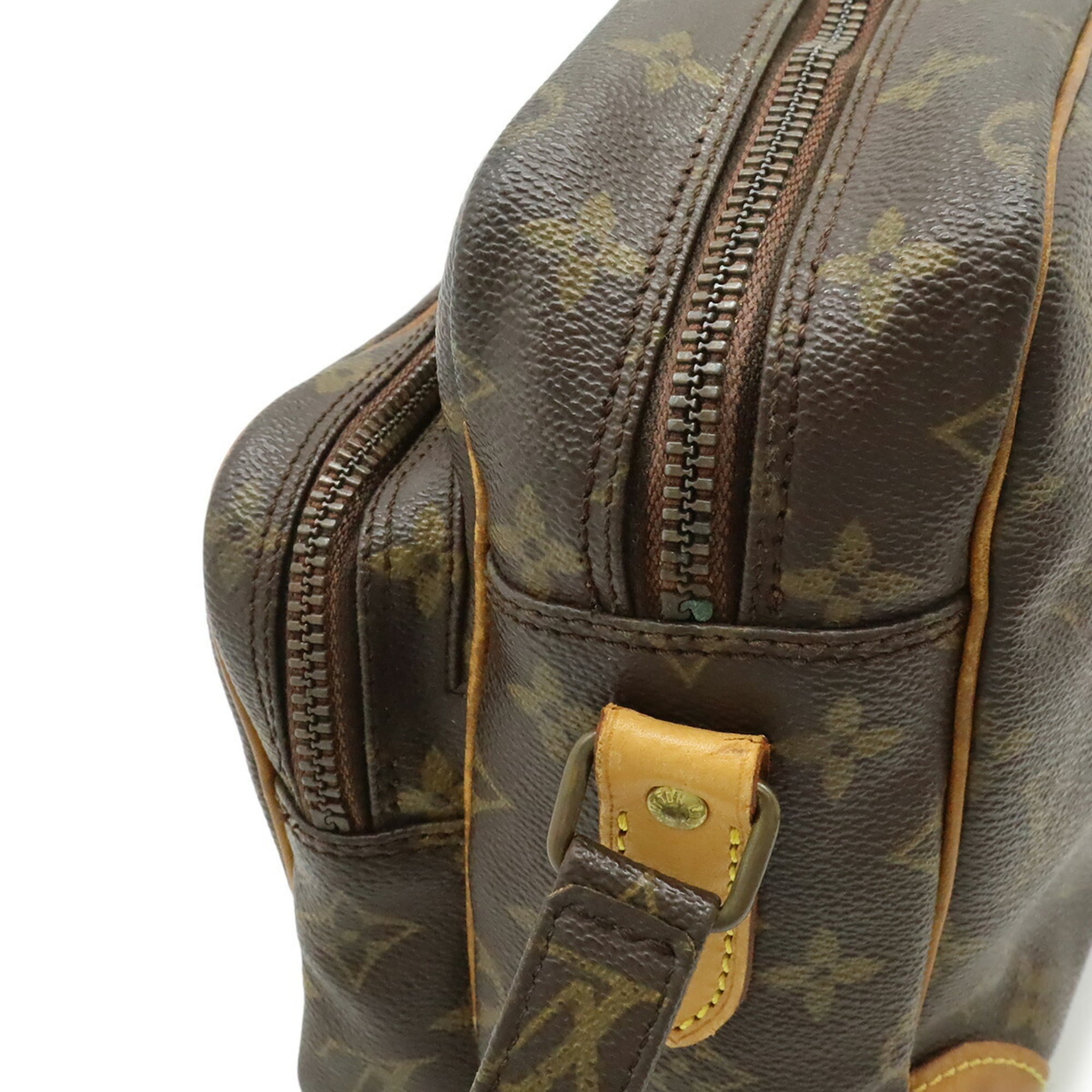 Louis Vuitton Black Brown Monogram Monogram Shoulder Bag (Pre-Owned)