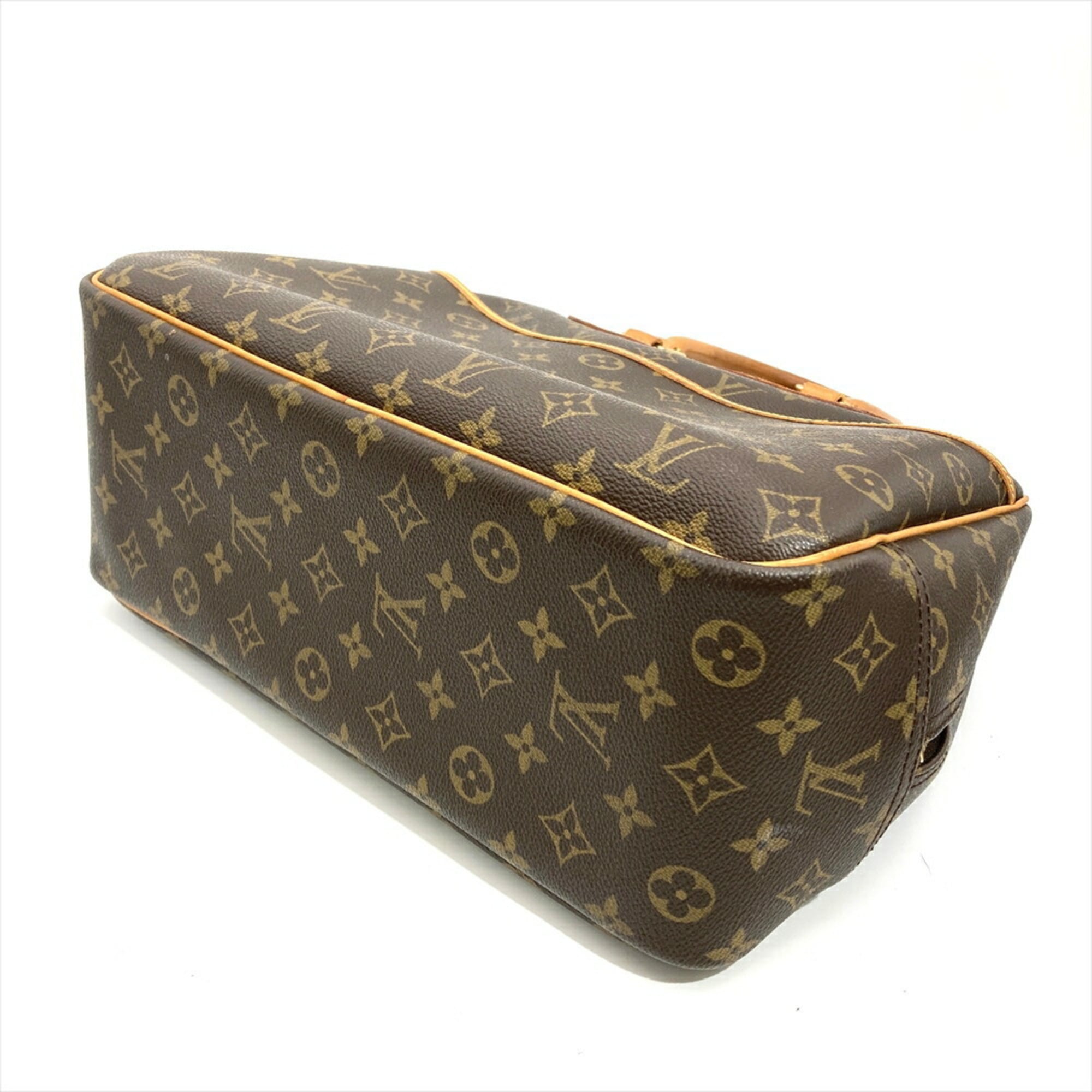 Louis Vuitton Brown Monogram Canvas Handbag (Pre-Owned)