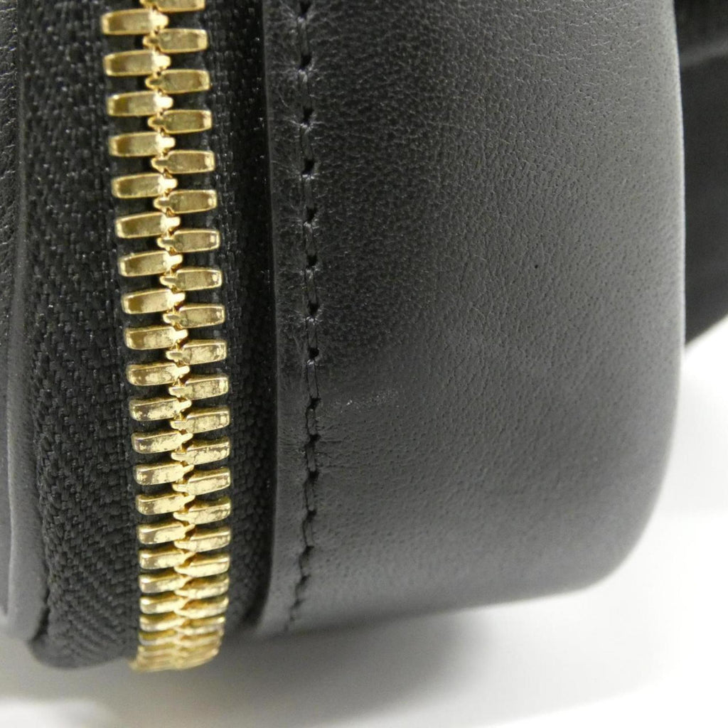 Louis Vuitton Black Leather Shoulder Bag (Pre-Owned)