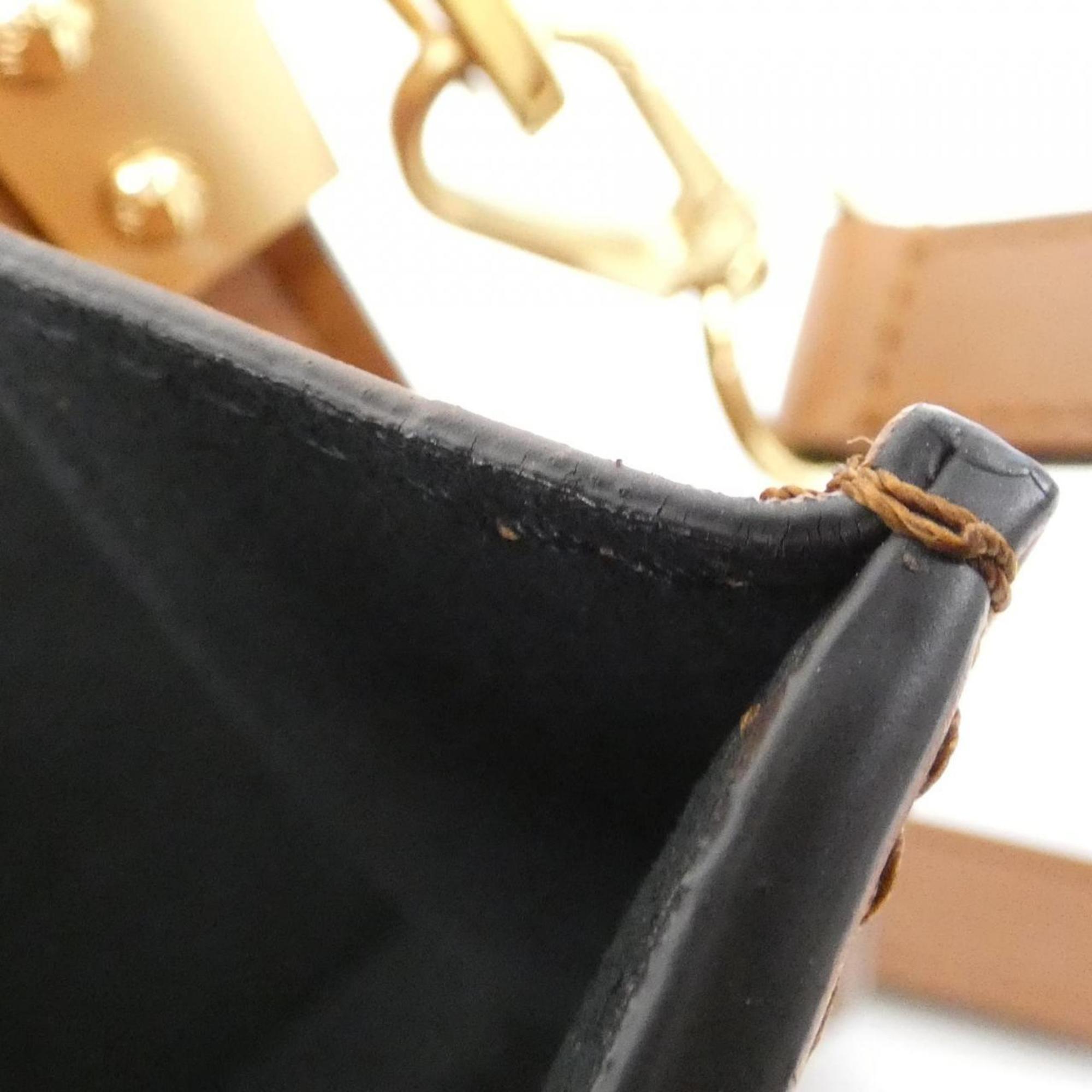 Louis Vuitton Marron Coated Canvas Shoulder Bag (Pre-Owned)