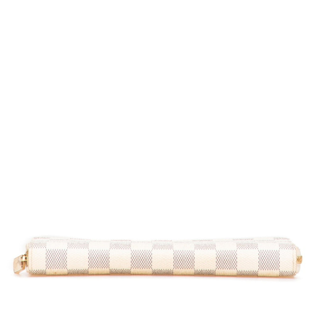 Louis Vuitton Damier Azur Azur Pvc Leather Long Wallet (Bi-Fold) (Pre-Owned)