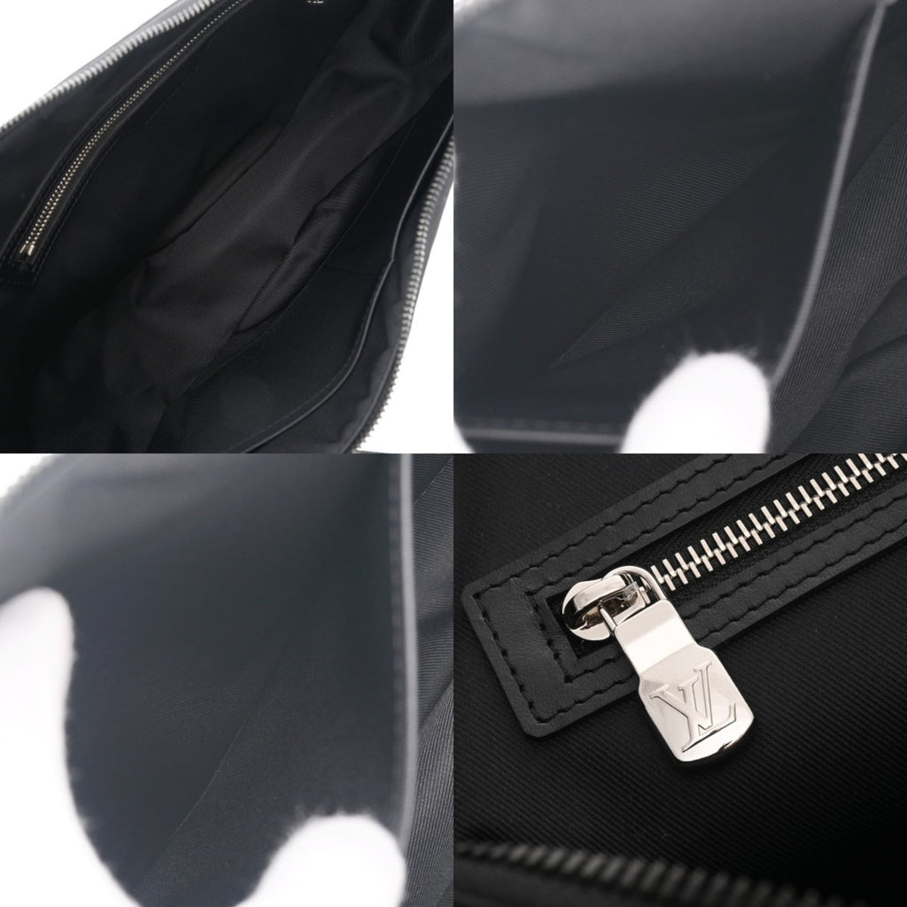 Louis Vuitton Black Monogram Canvas Sling Bag (Pre-Owned)