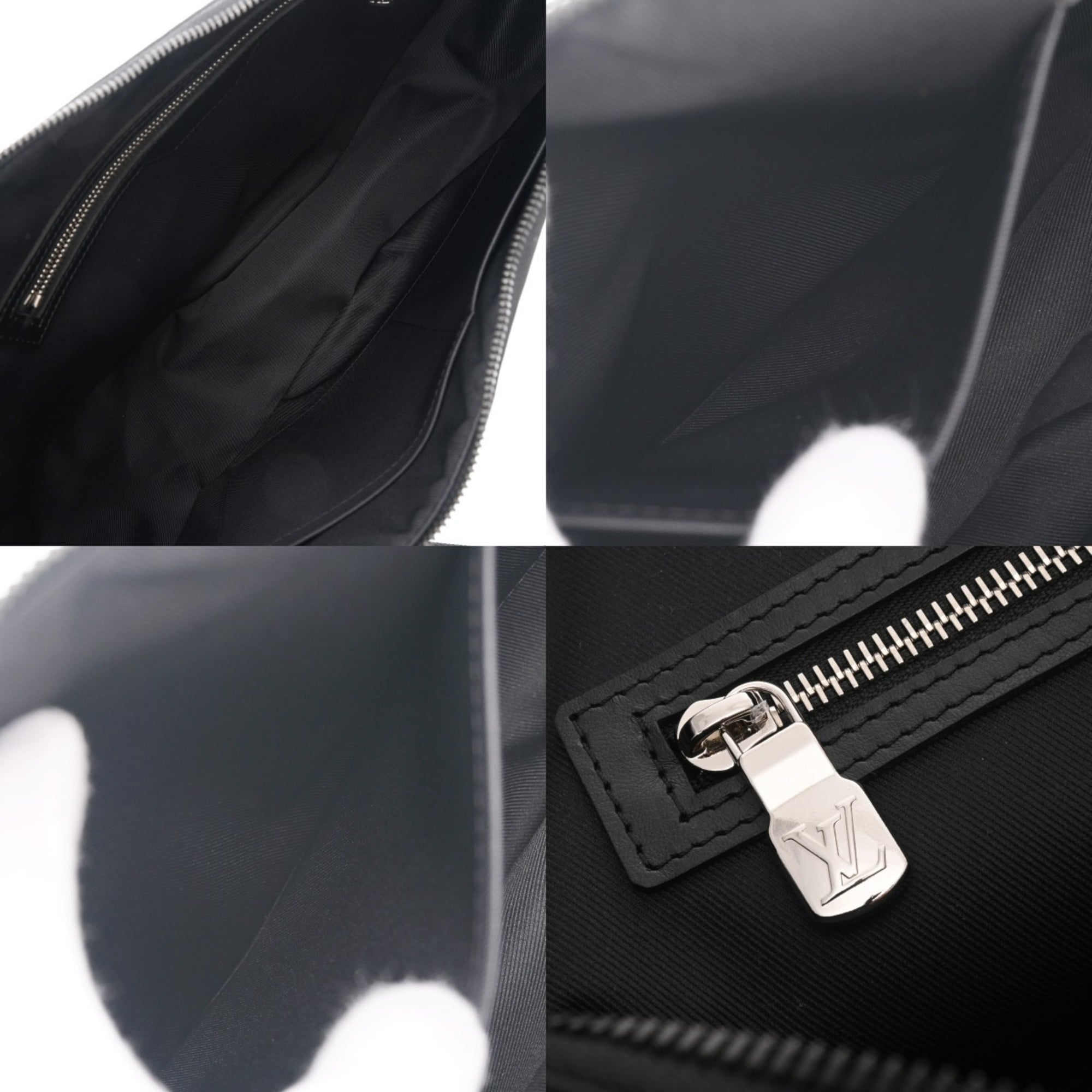 Louis Vuitton Black Monogram Canvas Sling Bag (Pre-Owned)