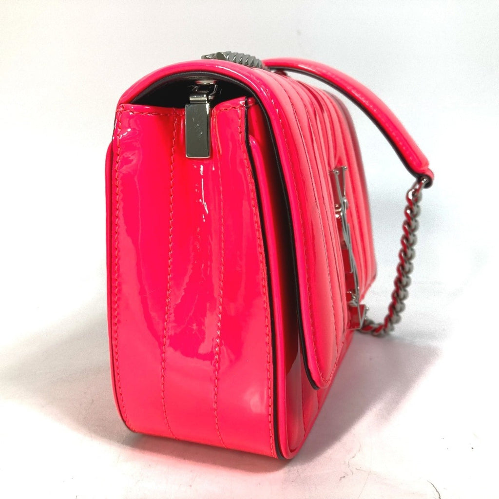 Vicky Crossbody Bag Vertical Quilted Patent Small