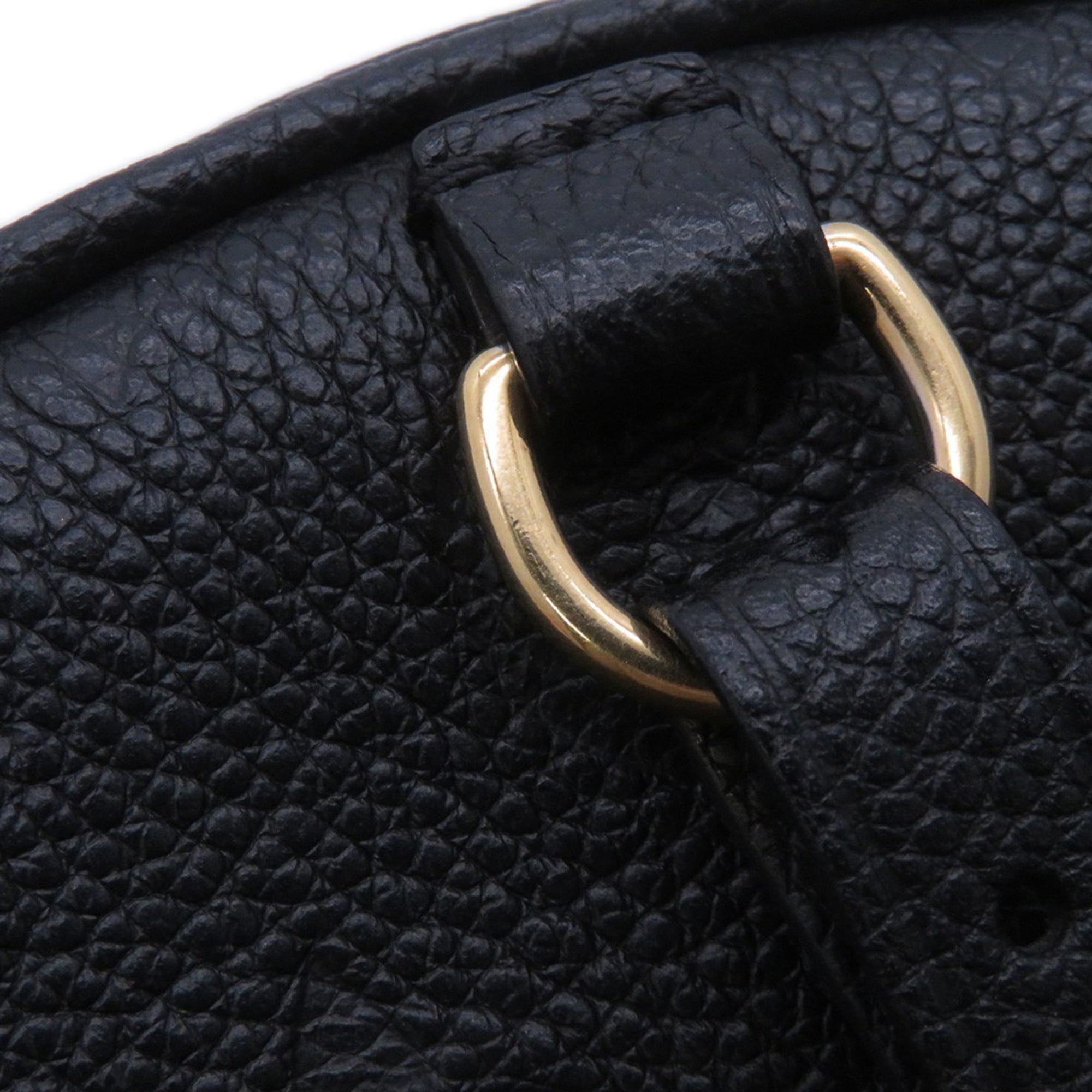 Louis Vuitton Monogram Empreinte Black Noir Monogram Empreinte Shoulder Bag (Pre-Owned)