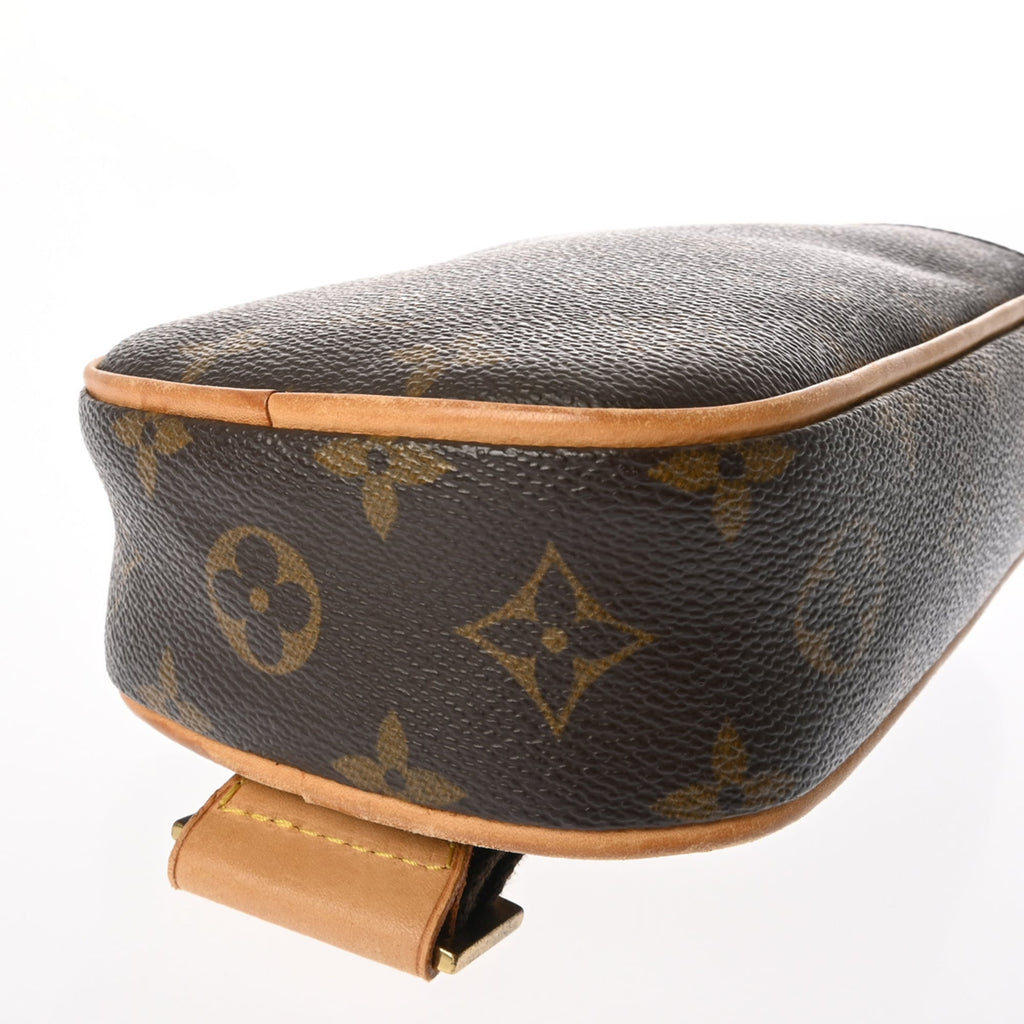 Louis Vuitton Brown Monogram Canvas Sling Bag (Pre-Owned)