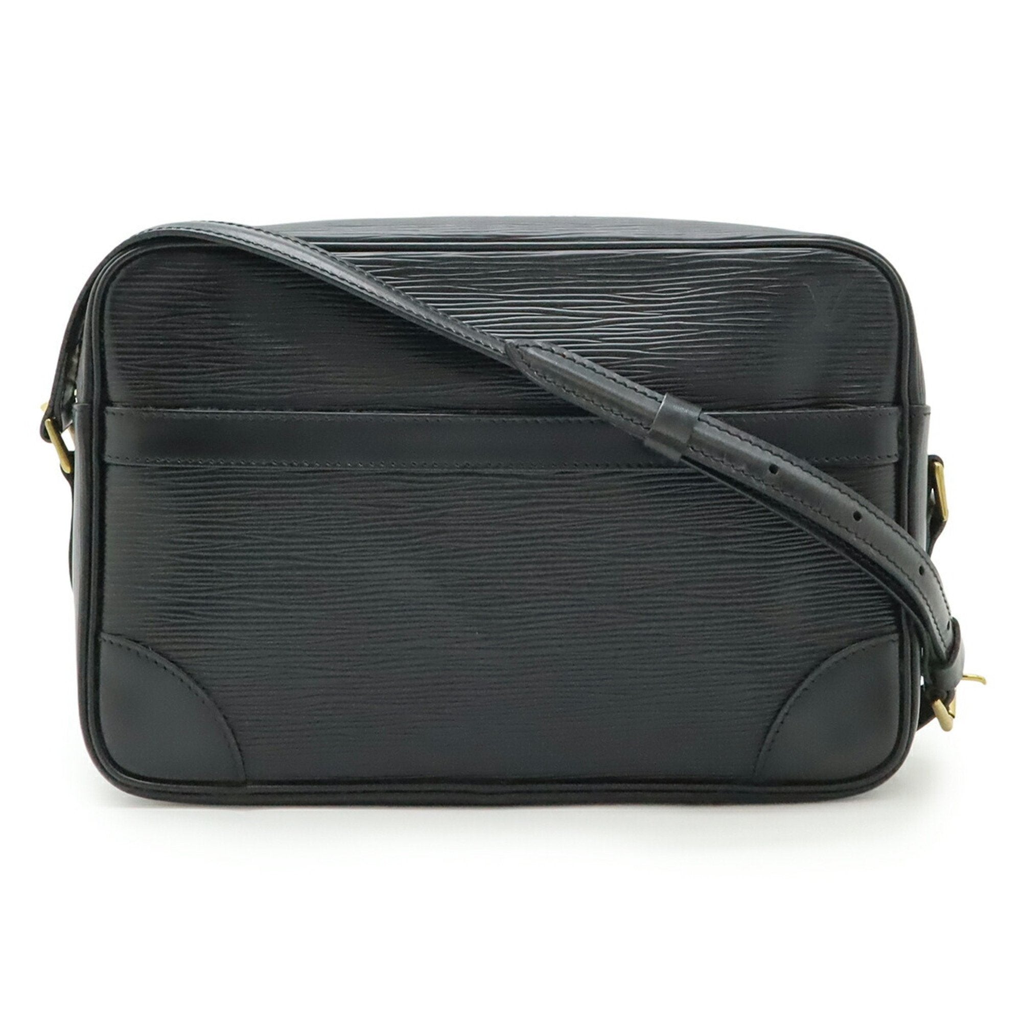 Louis Vuitton Noir Epi Leather Shoulder Bag (Pre-Owned)