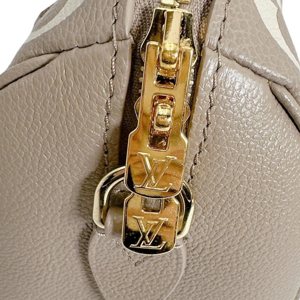 Louis Vuitton Beige Tourterelle Monogram Empreinte Shoulder Bag (Pre-Owned)