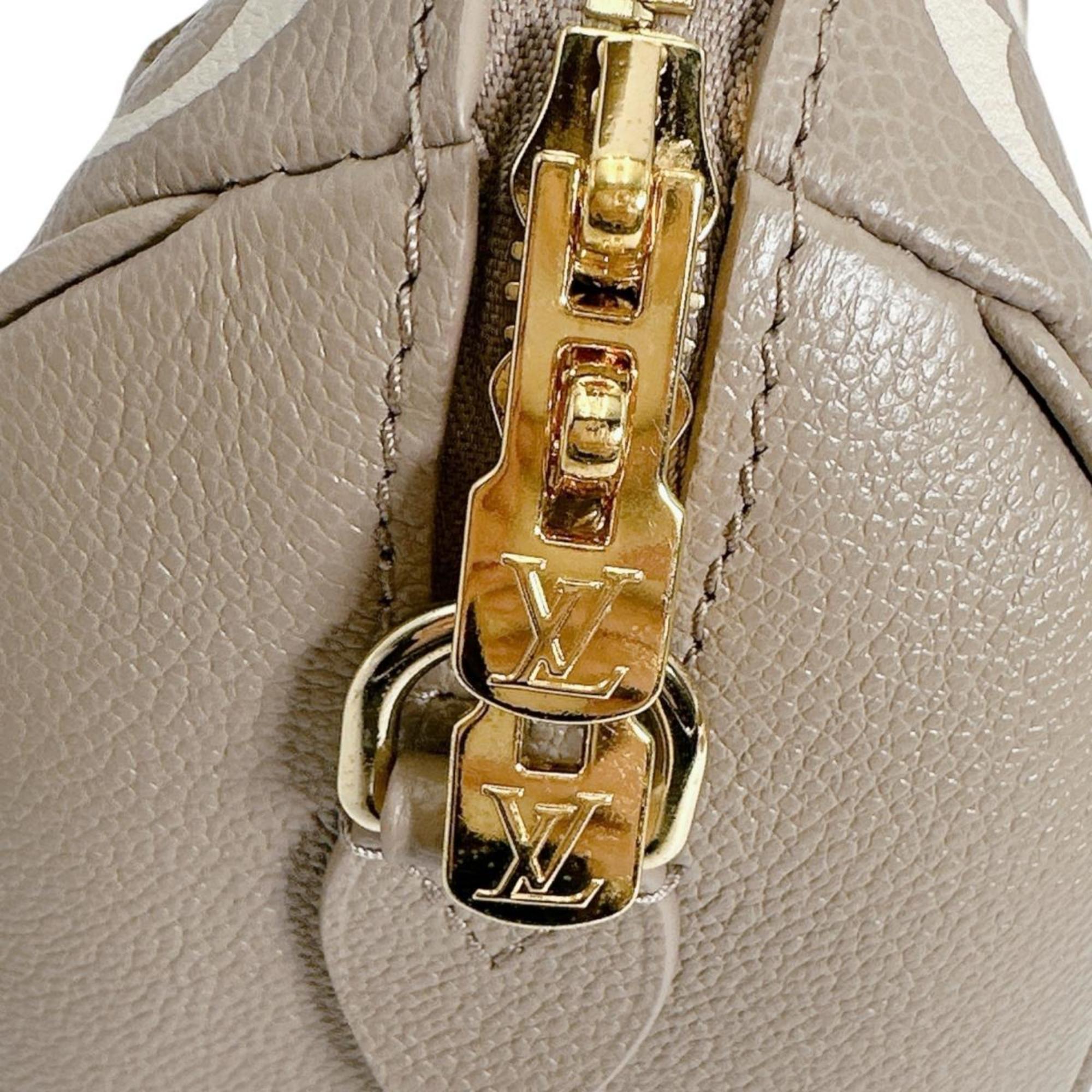 Louis Vuitton Beige Tourterelle Monogram Empreinte Shoulder Bag (Pre-Owned)