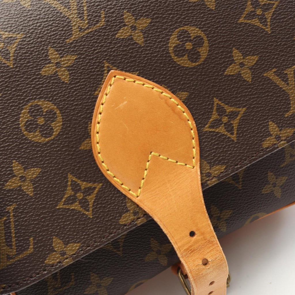 Louis Vuitton Brown Coated Canvas Pvc Leather Shoulder Bag (Pre-Owned)
