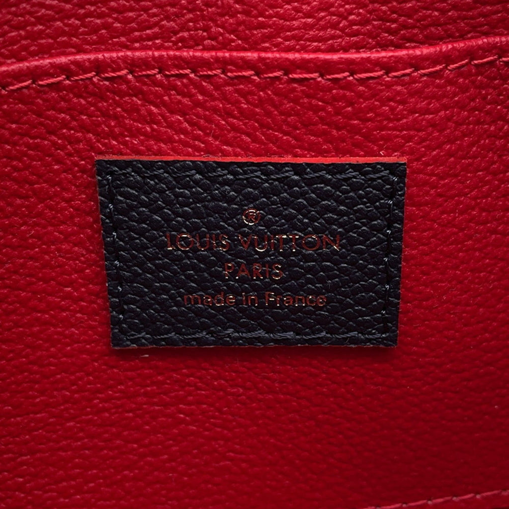 Louis Vuitton Marine Rouge Monogram Empreinte Pochette Pouch (Pre-Owned)