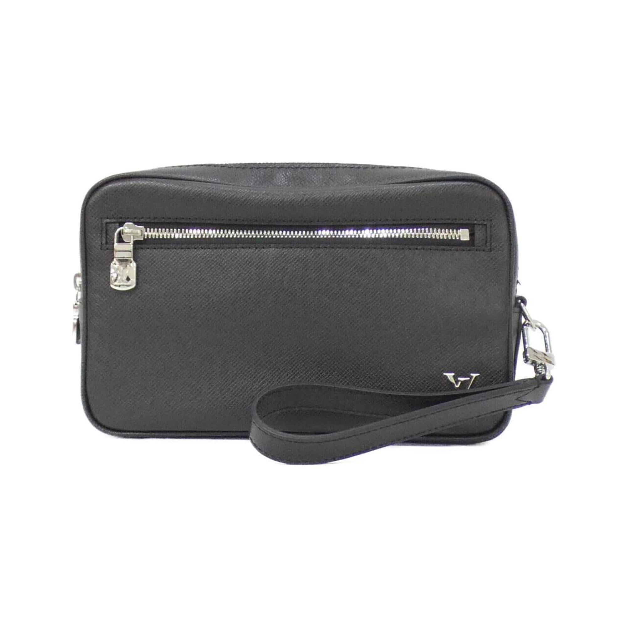 Louis Vuitton Black Leather Pochette (Pre-Owned)