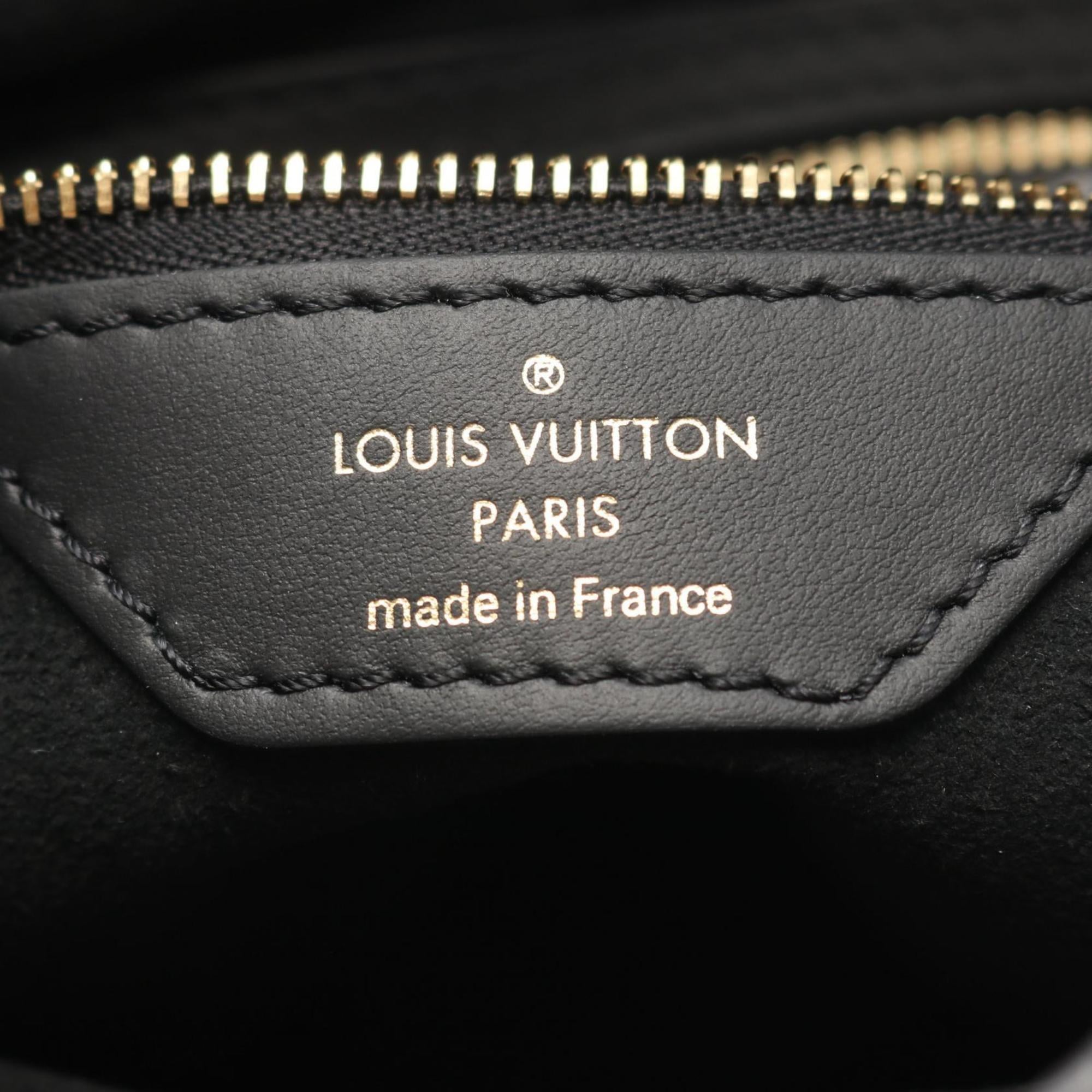 Louis Vuitton Brown Coated Canvas Monogram Reverse Pvc Leather Shoulder Bag (Pre-Owned)