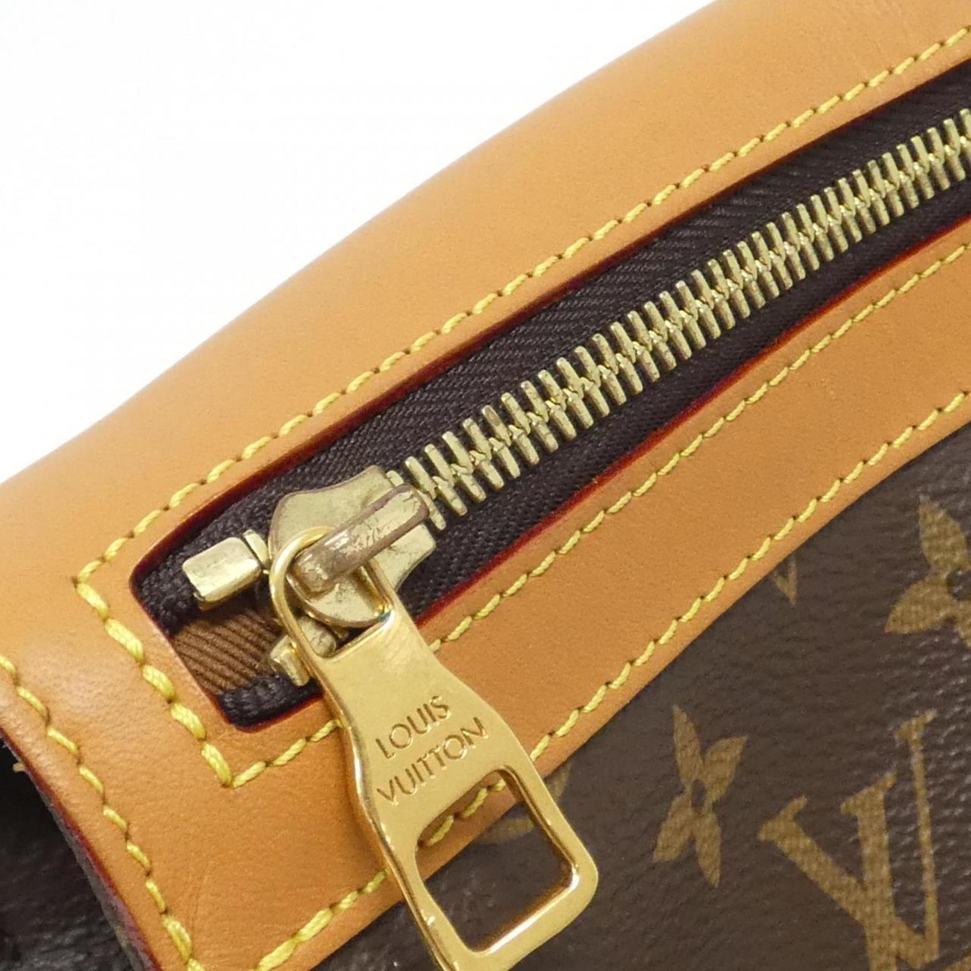 Louis Vuitton Brown Marron Coated Canvas Shoulder Bag (Pre-Owned)