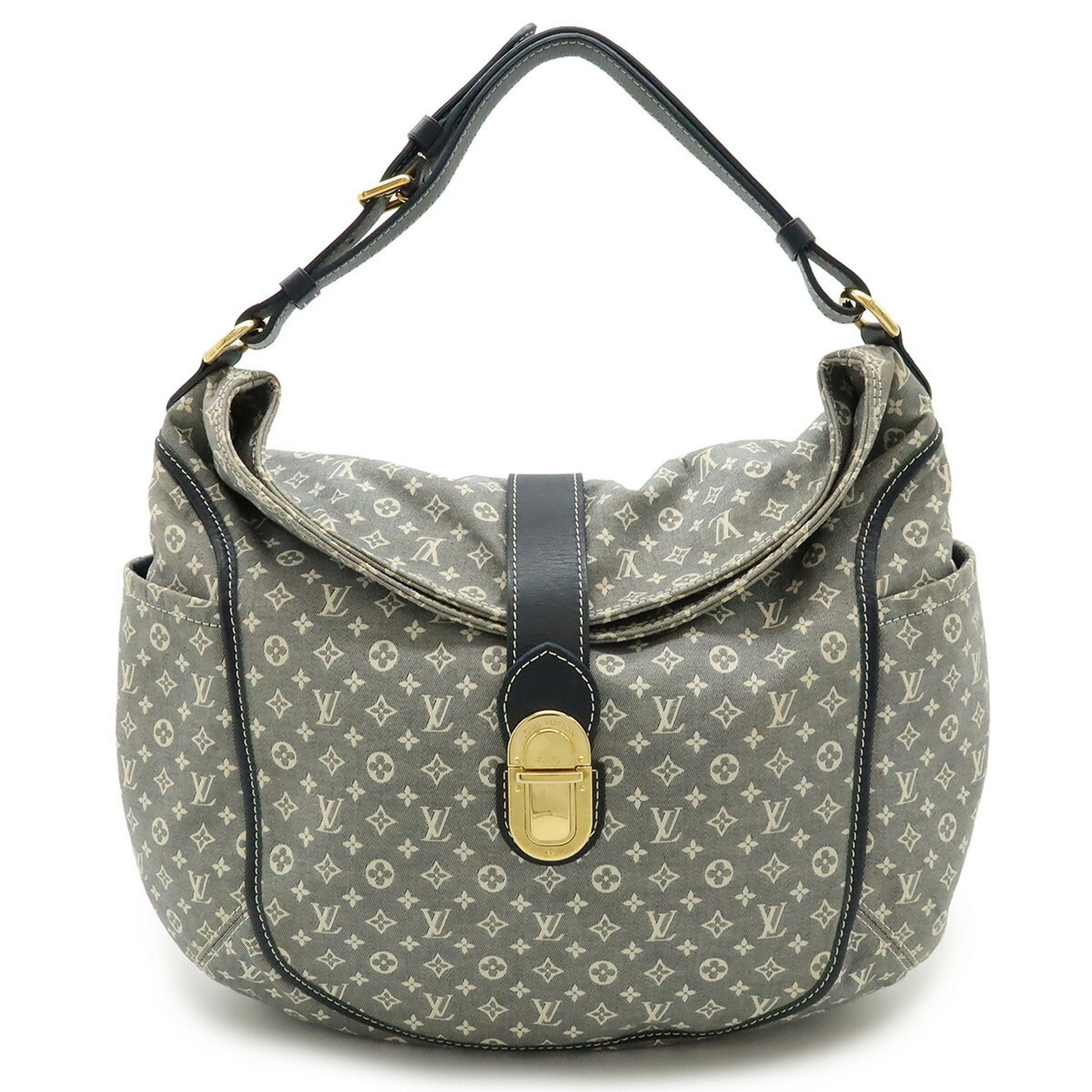 Louis Vuitton Ancre Navy Monogram Idylle Leather Shoulder Bag (Pre-Owned)