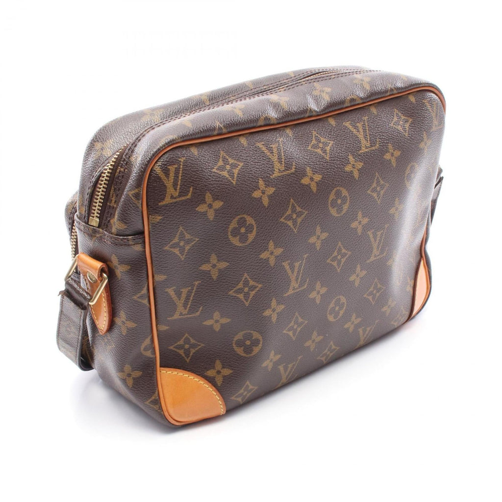 Louis Vuitton Brown Monogram Pvc Coated Canvas Leather Shoulder Bag (Pre-Owned)