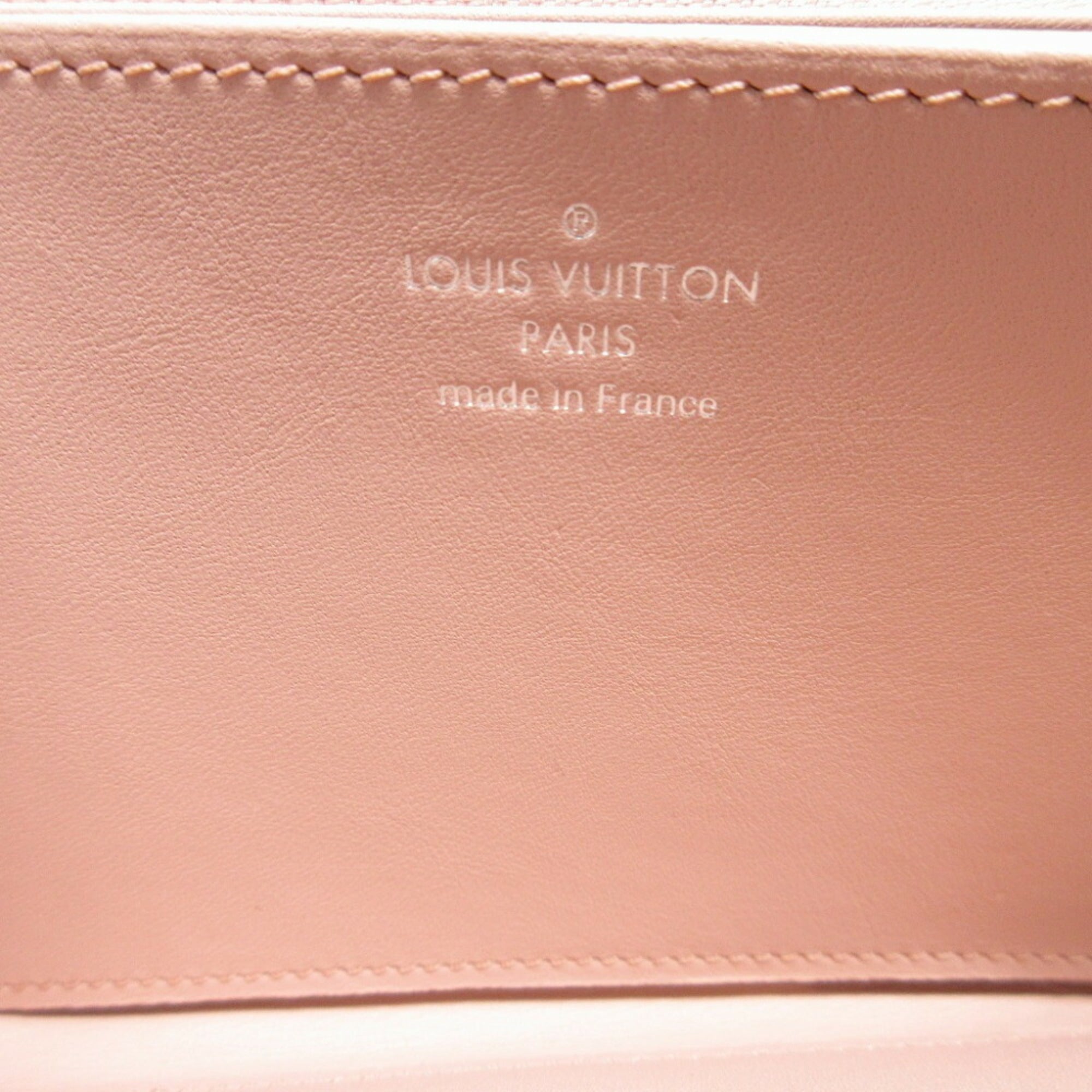 Louis Vuitton Magnolia Mahina Leather Long Wallet (Bi-Fold) (Pre-Owned)