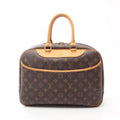 Louis Vuitton Brown Coated Canvas Leather Handbag (Pre-Owned)
