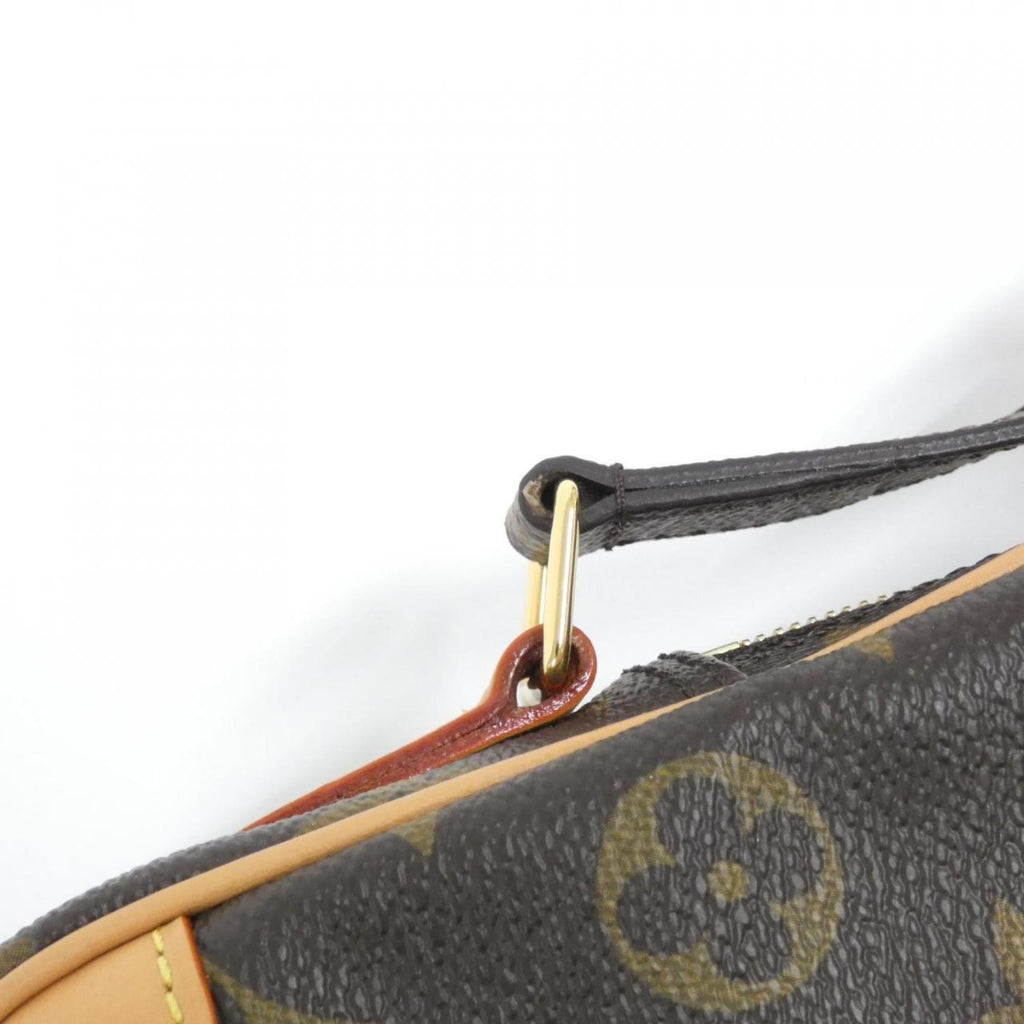 Louis Vuitton Marron Coated Canvas Shoulder Bag (Pre-Owned)