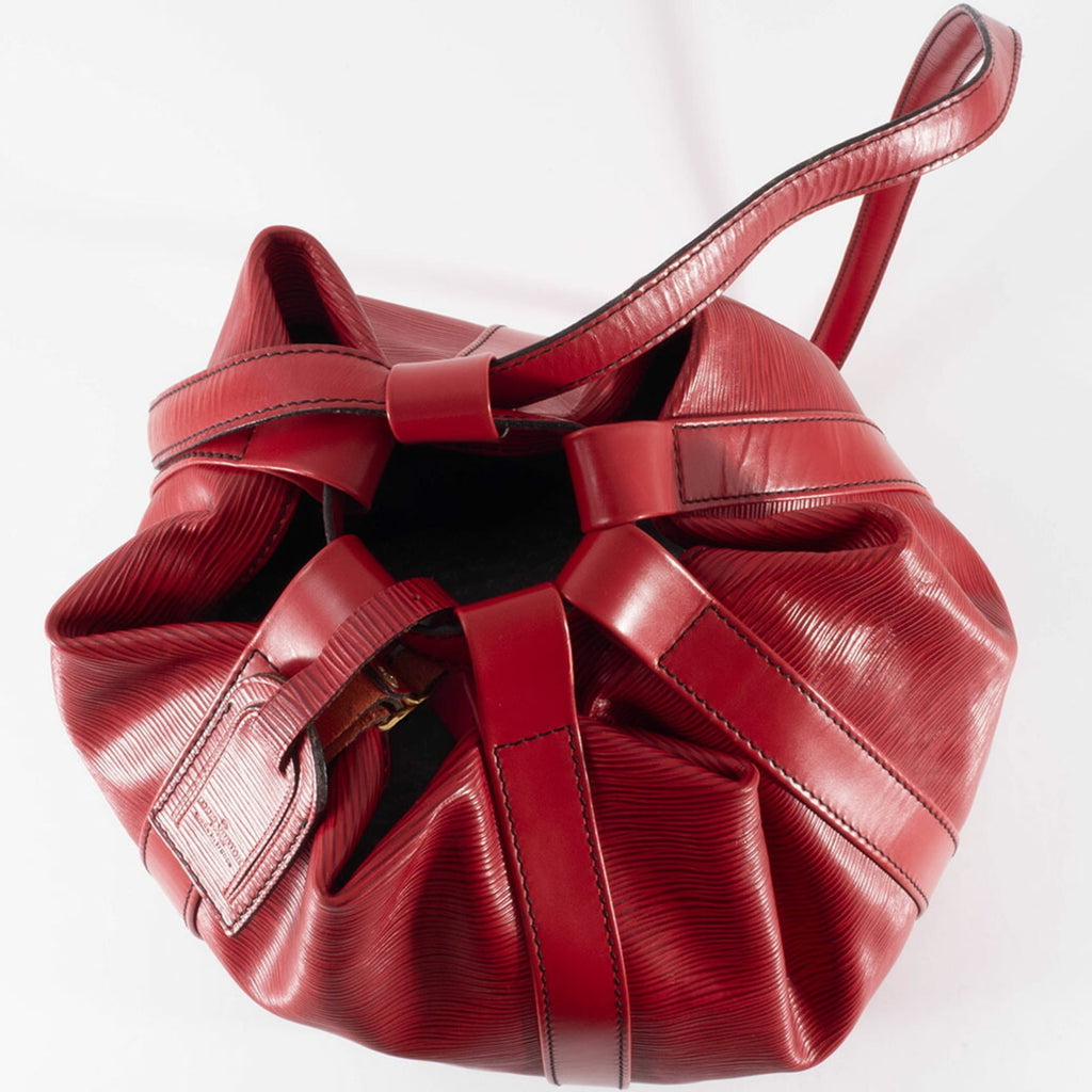 Louis Vuitton Castilian Red Epi Leather Backpack (Pre-Owned)