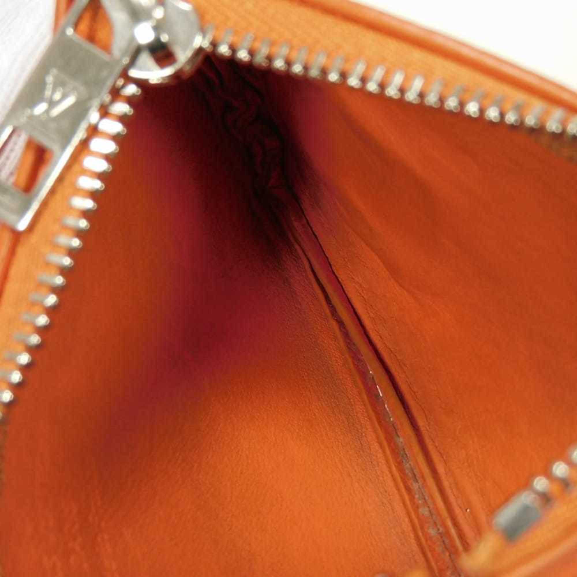 Louis Vuitton Orange Coin Purse/Coin Case (Pre-Owned)