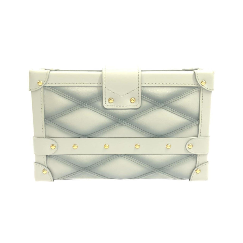 Louis Vuitton Gold Leather Shoulder Bag (Pre-Owned)