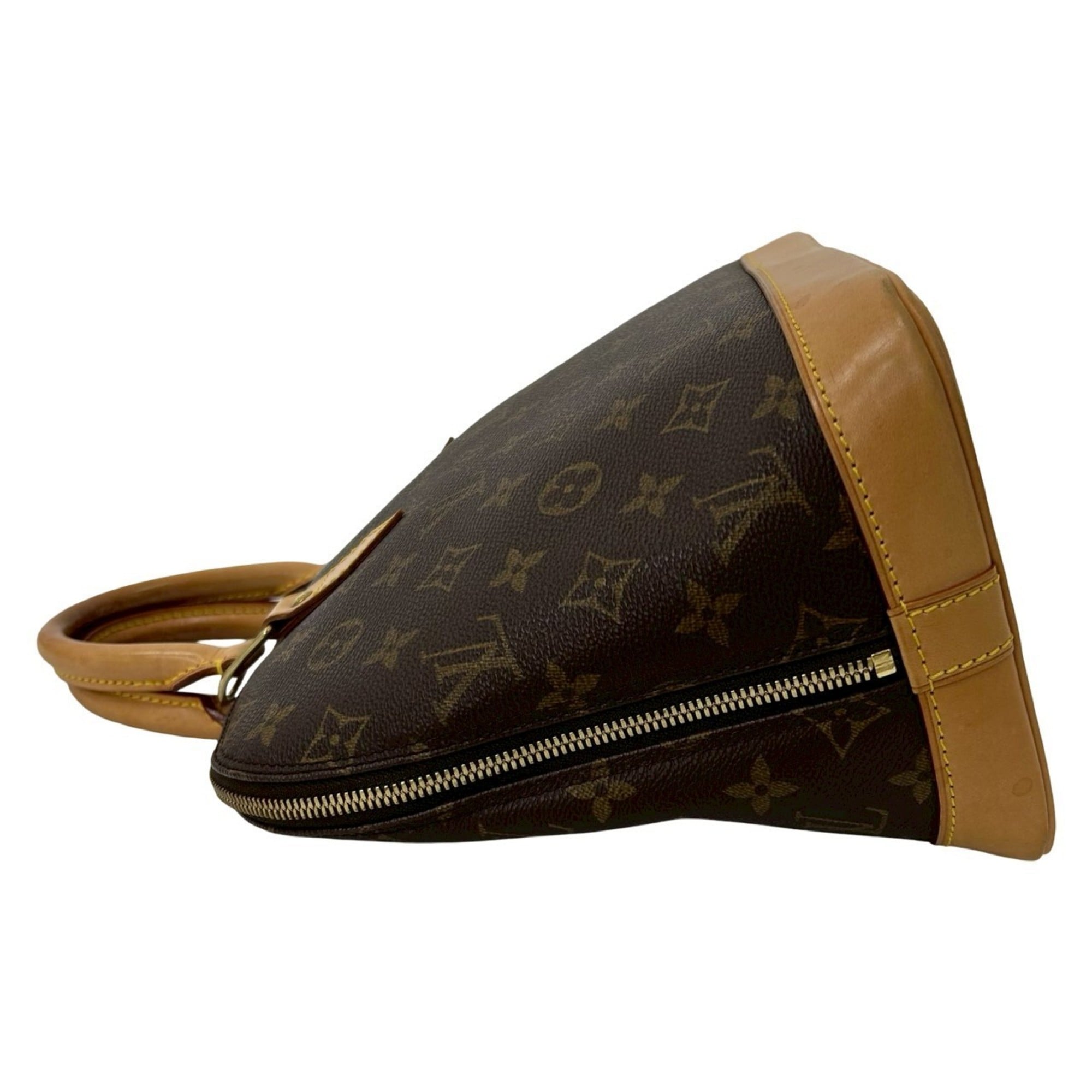 Louis Vuitton Brown Leather Pvc Boston Bag Handbag (Pre-Owned)