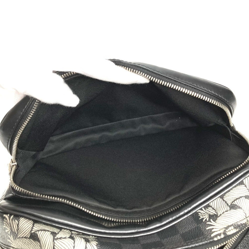 Louis Vuitton Black Damier Graphite Shoulder Bag (Pre-Owned)