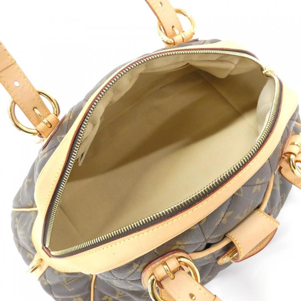 Louis Vuitton Marron Coated Canvas Handbag (Pre-Owned)