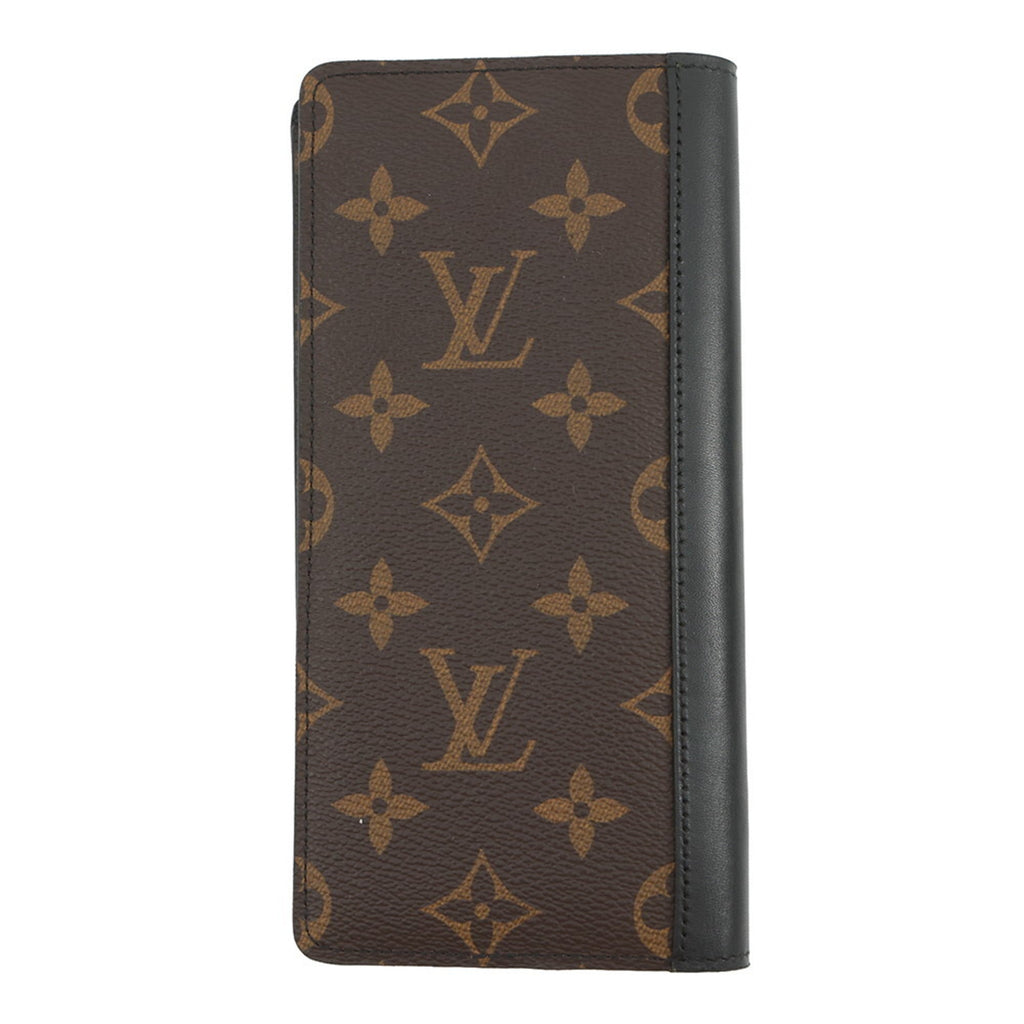 Louis Vuitton Brown Monogram Macassar Monogram Wallet (Bi-Fold) (Pre-Owned)