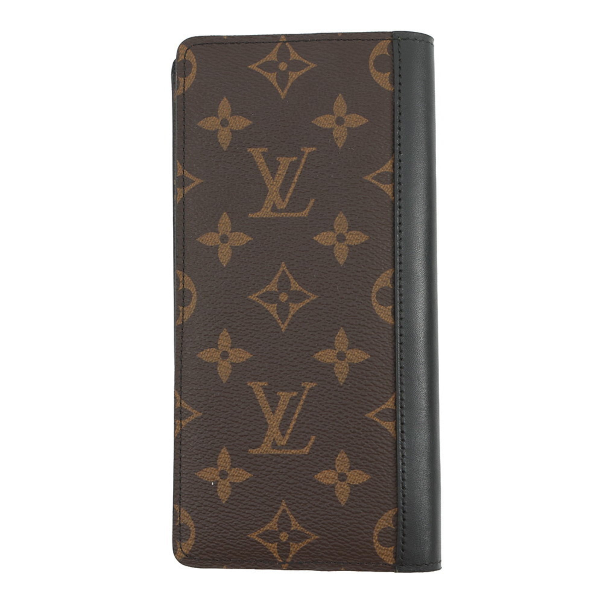 Louis Vuitton Brown Monogram Macassar Monogram Wallet (Bi-Fold) (Pre-Owned)