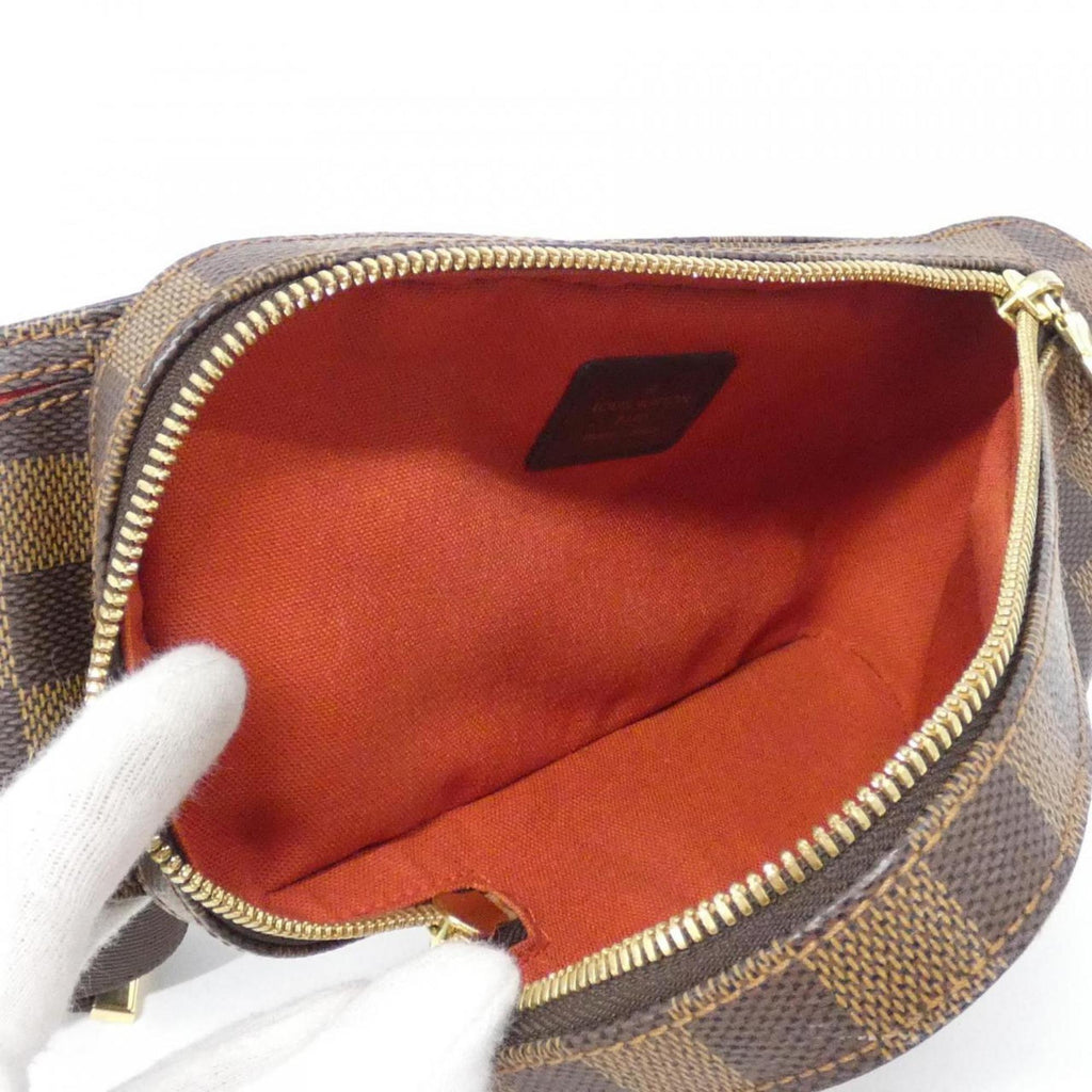 Louis Vuitton Damier Canvas Ebene Damier Canvas Shoulder Bag (Pre-Owned)