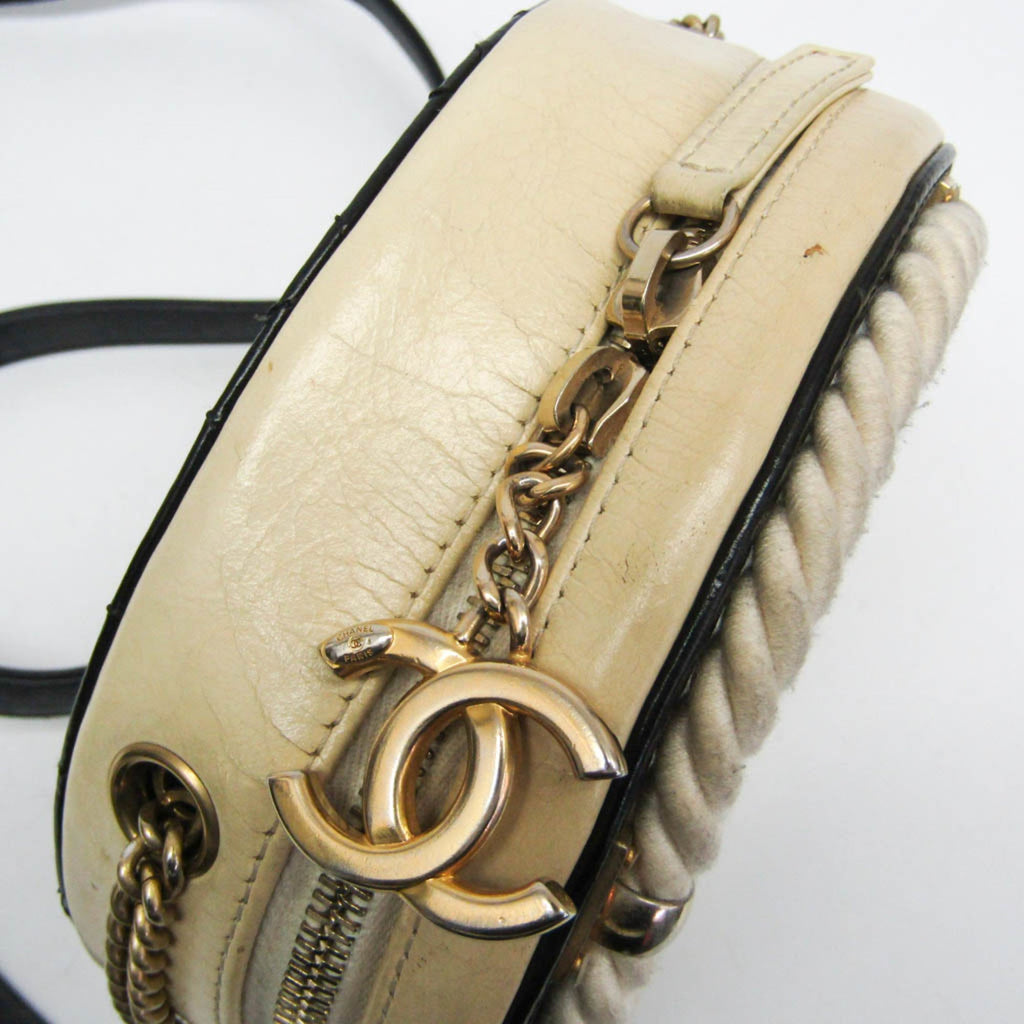 En Vogue Round Bag Crumpled Calfskin Small