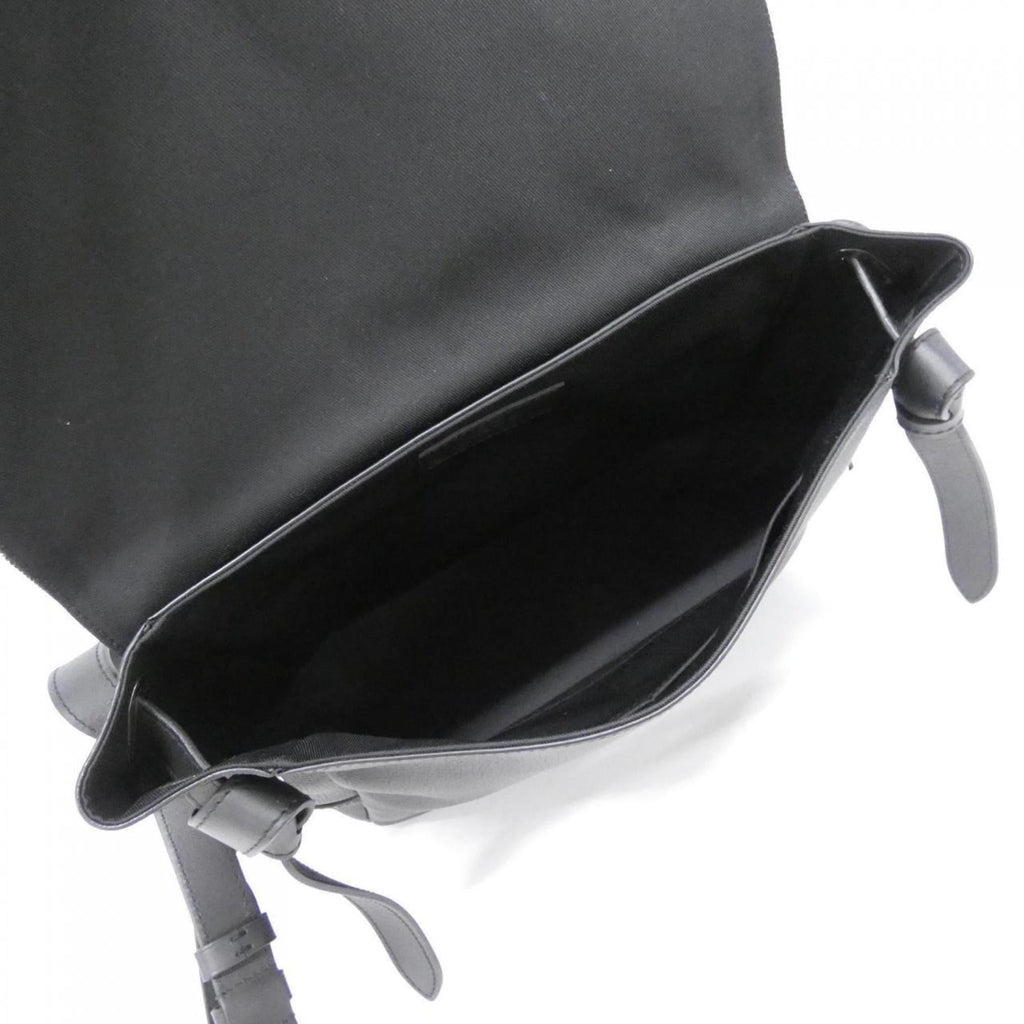 Louis Vuitton Black Denim Leather Shoulder Bag (Pre-Owned)