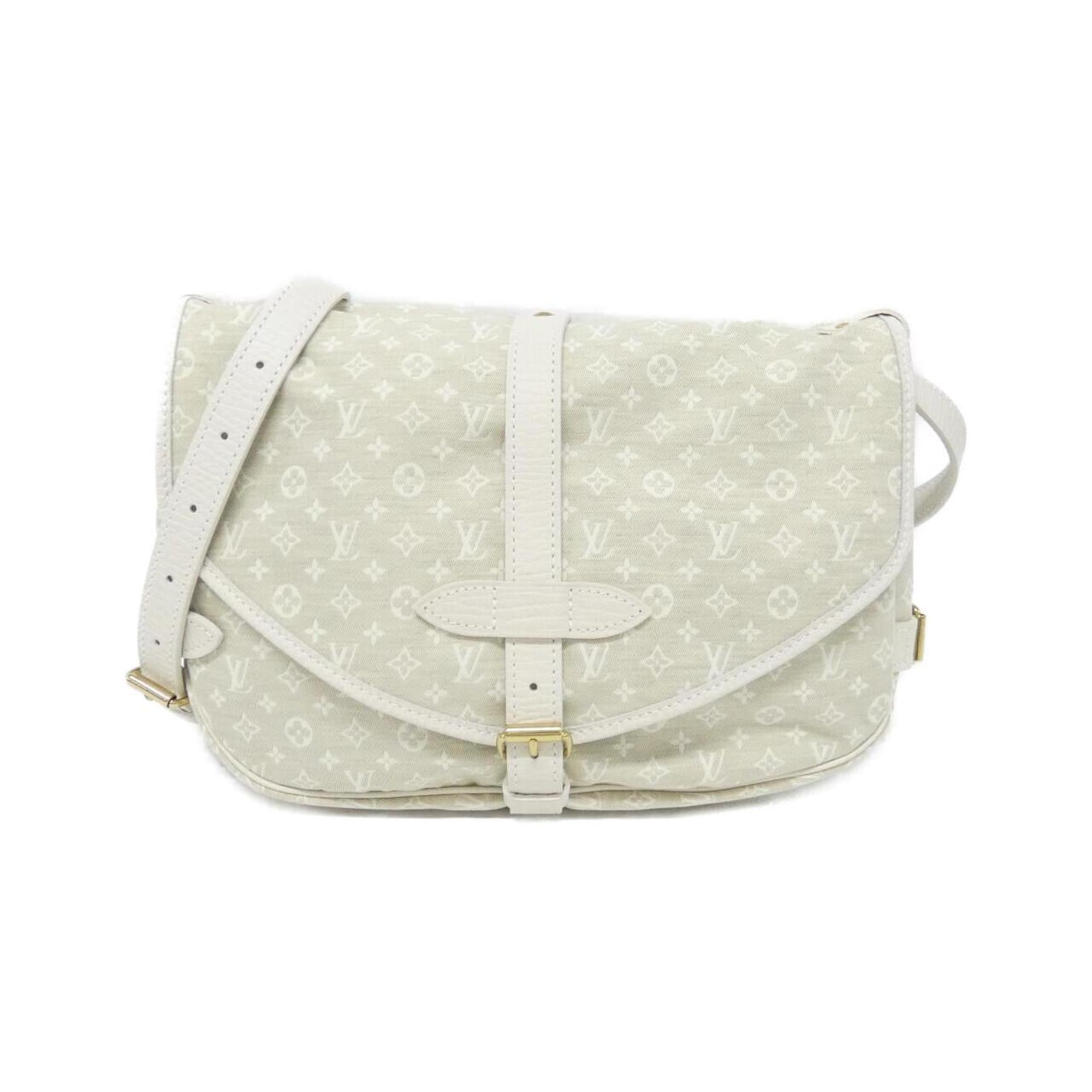 Louis Vuitton Beige Dune Canvas Shoulder Bag (Pre-Owned)