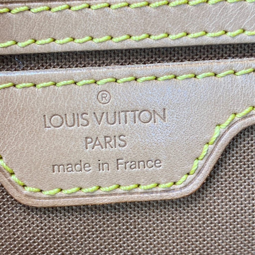 Louis Vuitton Brown Pvc Leather Backpack (Pre-Owned)