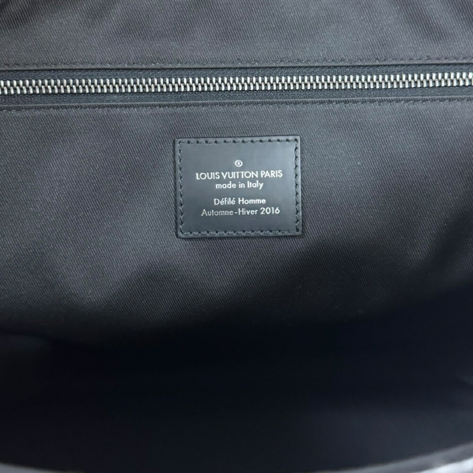 Louis Vuitton Black Gray Monogram Eclipse Shoulder Bag (Pre-Owned)