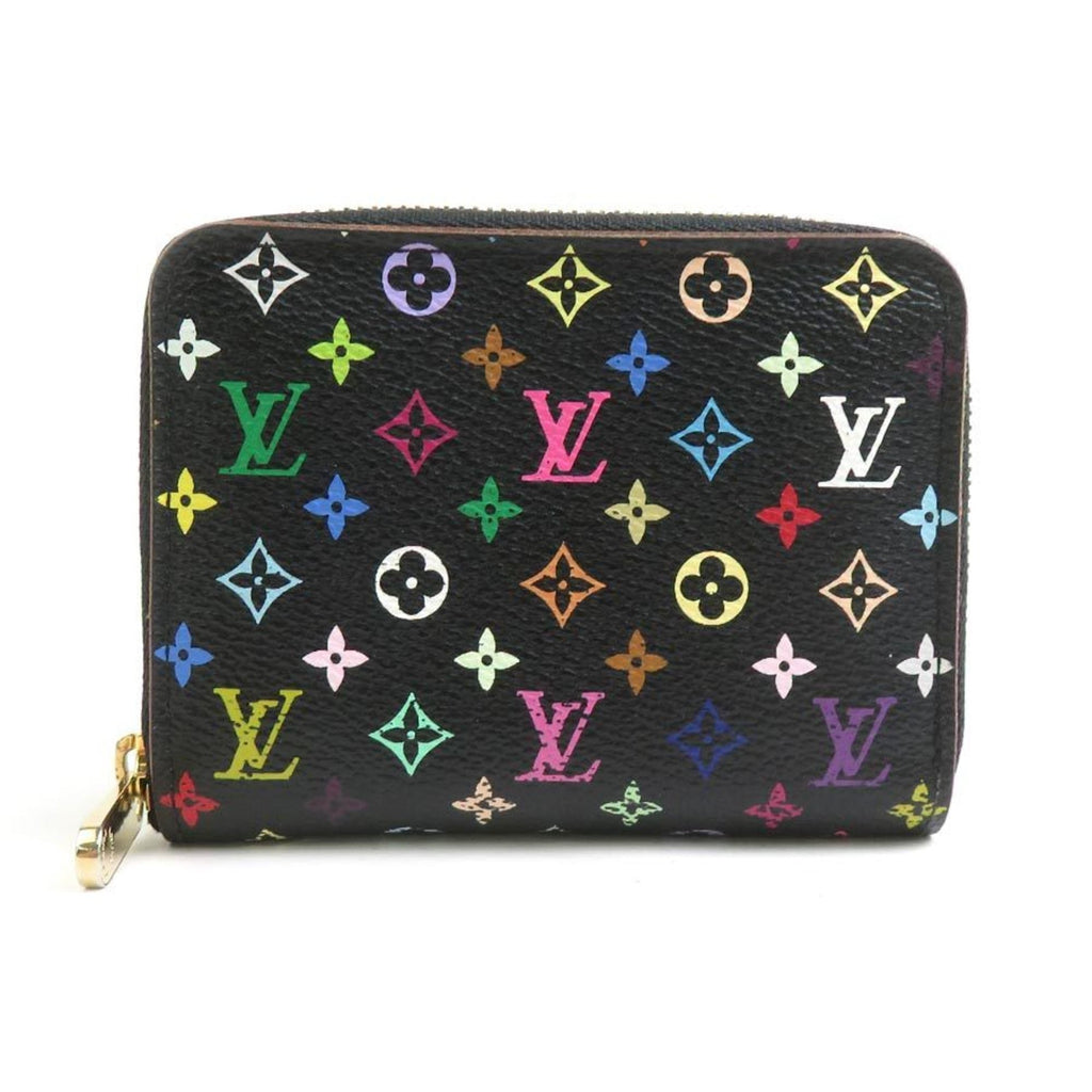 Louis Vuitton Black Multi-Color Monogram Multicolore Coin Purse/Coin Case (Pre-Owned)