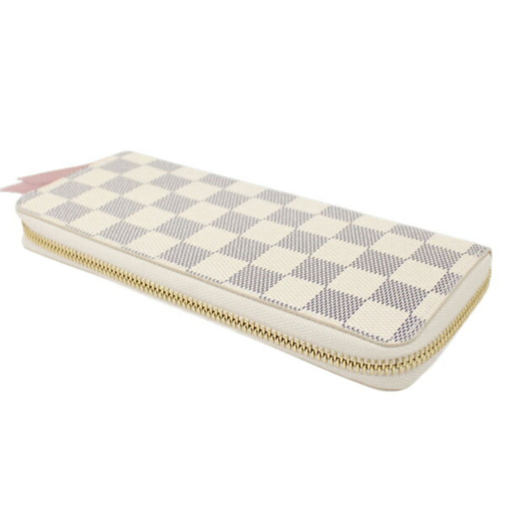 Louis Vuitton Damier Azur Rose Ballerine Damier Azur Long Wallet (Bi-Fold) (Pre-Owned)