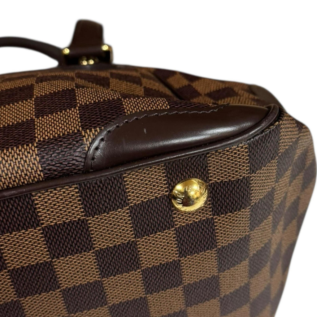 Louis Vuitton Brown Damier Canvas Handbag (Pre-Owned)