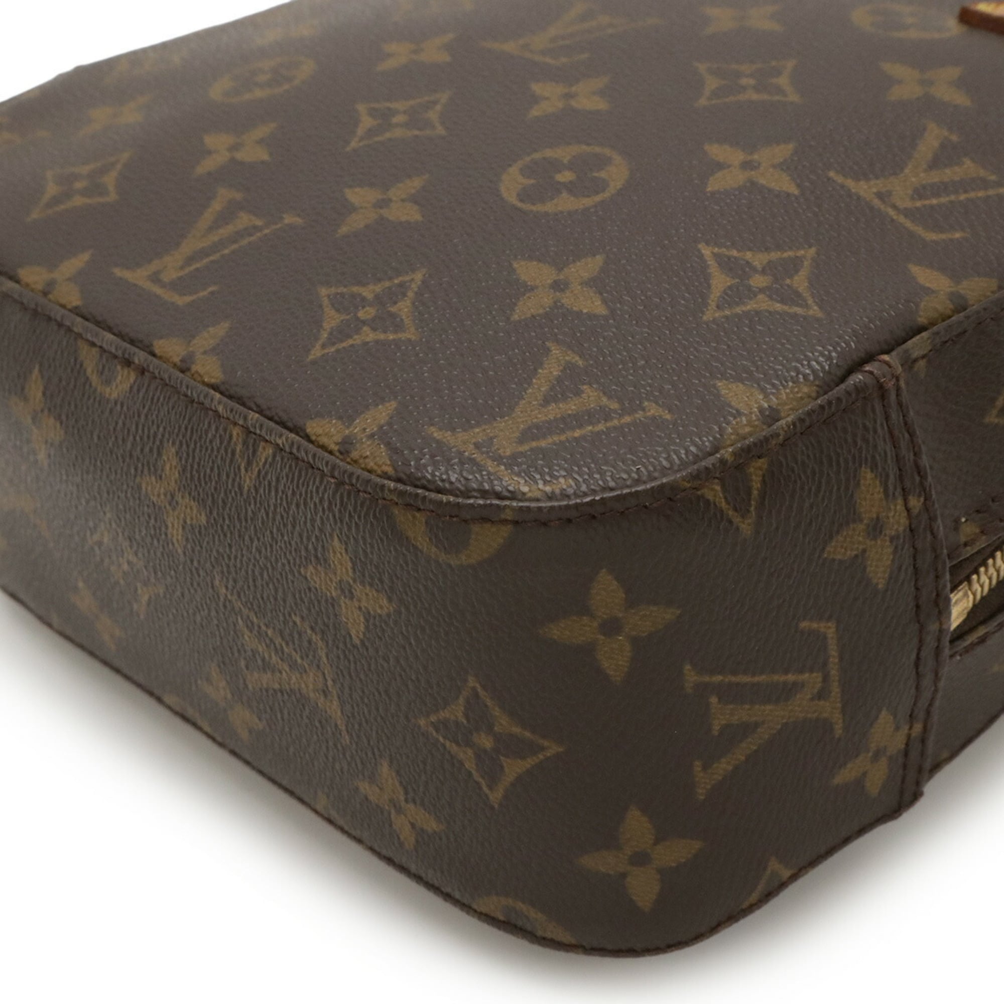 Louis Vuitton Brown Monogram Handbag Shoulder Bag (Pre-Owned)