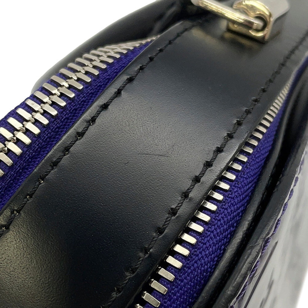 Louis Vuitton Monogram Noir Purple Monogram Vernis Handbag Shoulder Bag (Pre-Owned)