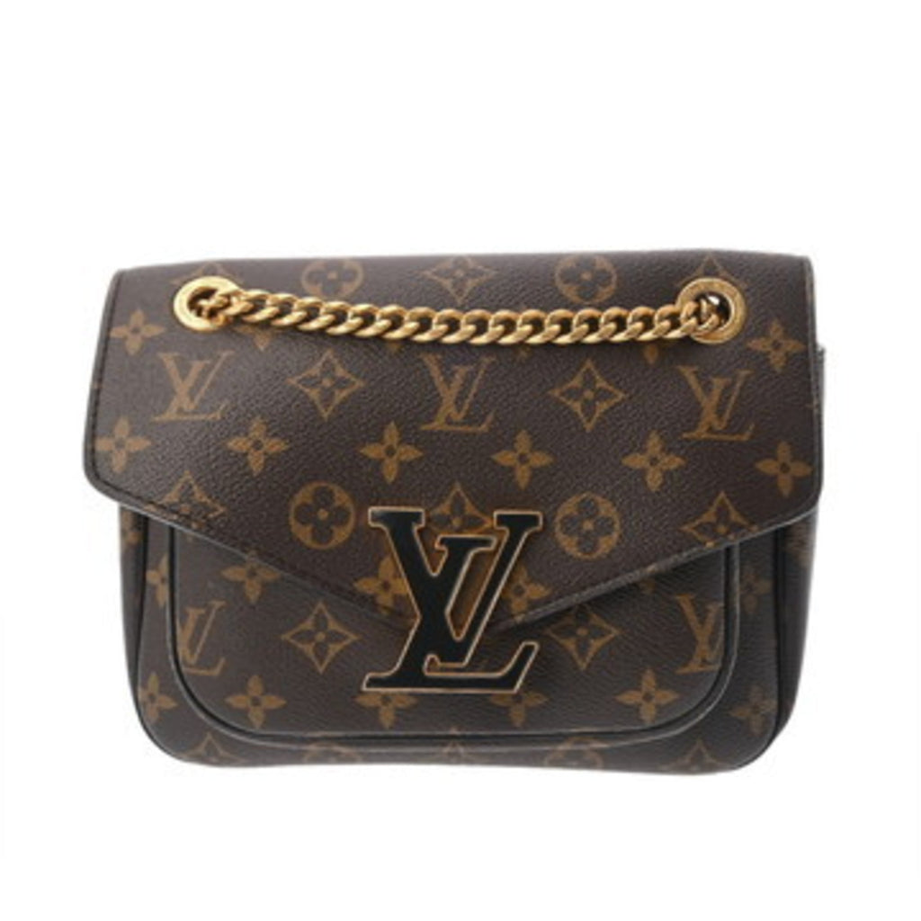 Louis Vuitton Brown Monogram Canvas Shoulder Bag (Pre-Owned)