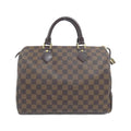 Louis Vuitton Ebene Coated Canvas Boston Bag (Pre-Owned)